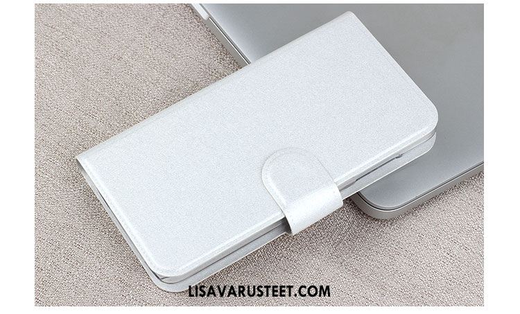 Samsung Galaxy A8 Kuoret Yksinkertainen Nahkakotelo Tuuli Suojaus Kulta Osta