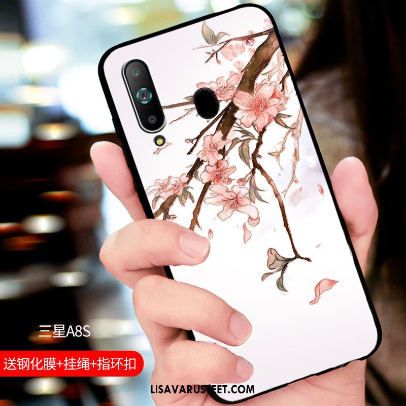 Samsung Galaxy A8s Kuoret Murtumaton Pesty Suede Persoonallisuus Net Red Silikoni Verkossa