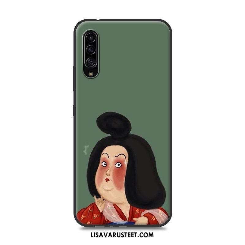 Samsung Galaxy A90 5g Kuoret Kotelo Kuori Puhelimen Keltainen Rakastunut Halvat