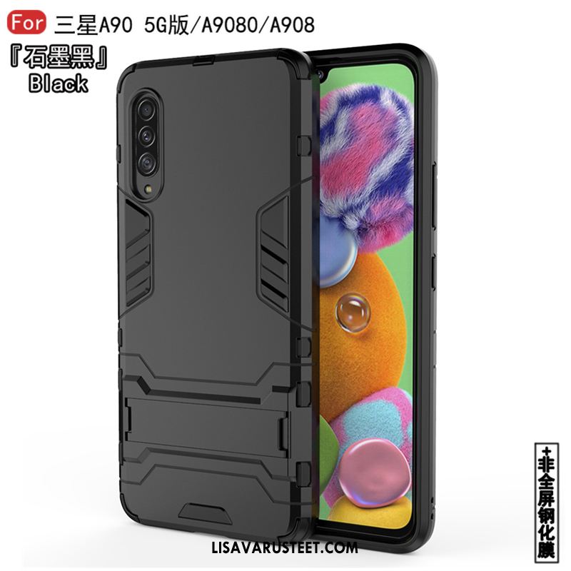 Samsung Galaxy A90 5g Kuoret Persoonallisuus Kova Silikoni All Inclusive Puhelimen Halpa