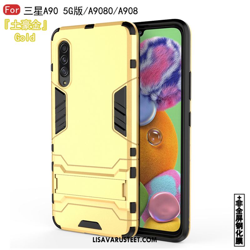 Samsung Galaxy A90 5g Kuoret Persoonallisuus Kova Silikoni All Inclusive Puhelimen Halpa