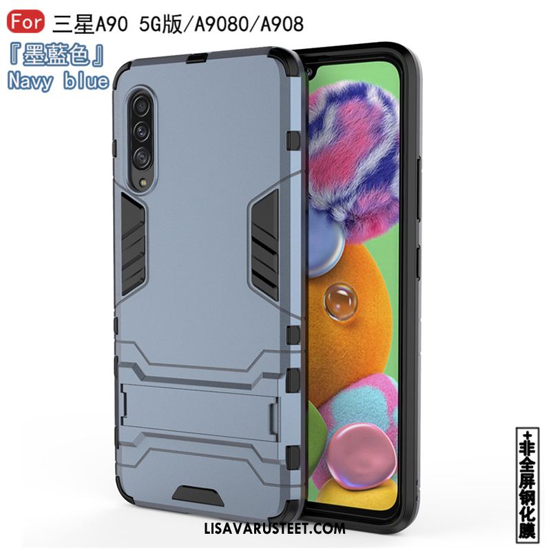 Samsung Galaxy A90 5g Kuoret Persoonallisuus Kova Silikoni All Inclusive Puhelimen Halpa