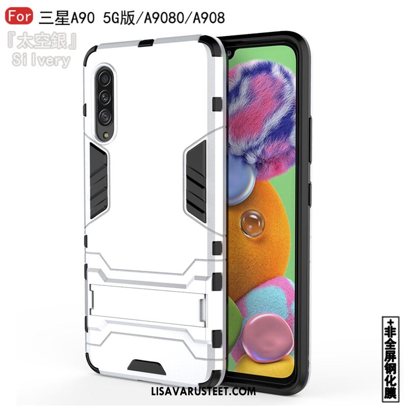 Samsung Galaxy A90 5g Kuoret Persoonallisuus Kova Silikoni All Inclusive Puhelimen Halpa