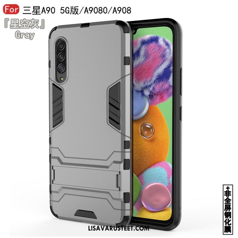 Samsung Galaxy A90 5g Kuoret Persoonallisuus Kova Silikoni All Inclusive Puhelimen Halpa