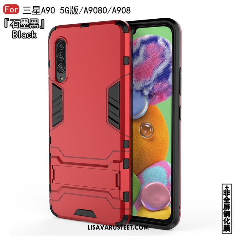 Samsung Galaxy A90 5g Kuoret Persoonallisuus Kova Silikoni All Inclusive Puhelimen Halpa