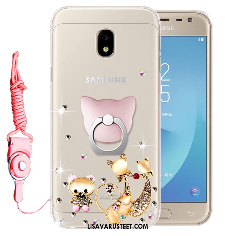 Samsung Galaxy J3 2017 Kuoret Tähti Strassi Murtumaton Suojaus Kuori Myynti