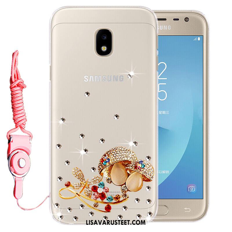 Samsung Galaxy J3 2017 Kuoret Tähti Strassi Murtumaton Suojaus Kuori Myynti