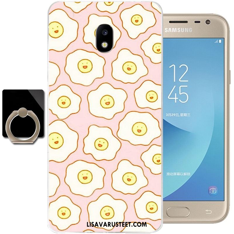 Samsung Galaxy J3 2017 Kuoret Vihreä Sarjakuva Kuori Suojaus Tähti Halpa