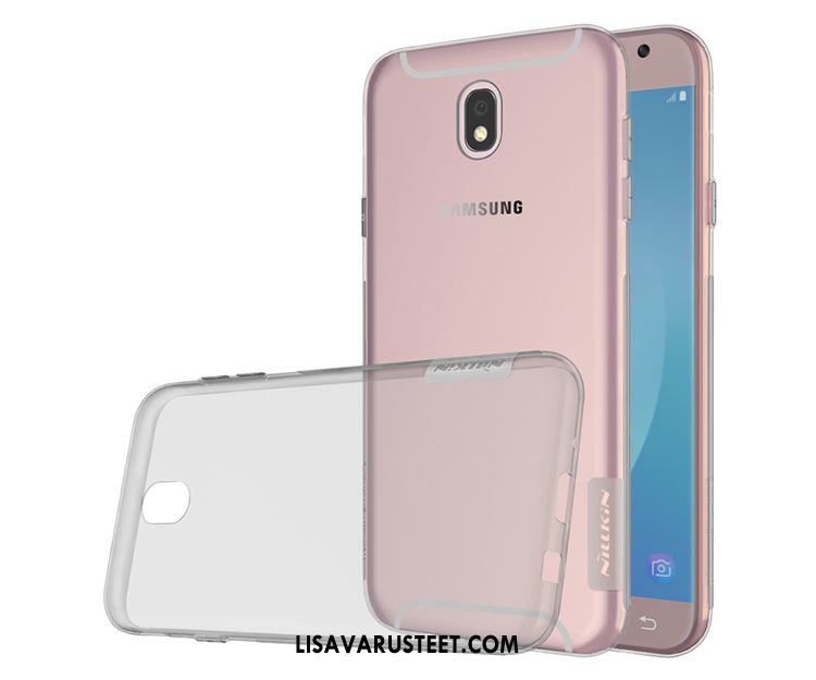 Samsung Galaxy J7 2017 Kuoret Murtumaton Kulta Läpinäkyvä Harmaa Tähti Osta