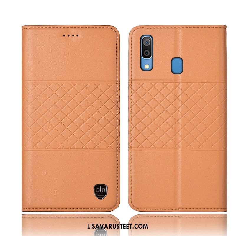 Samsung Galaxy M20 Kuoret Nahkakotelo Murtumaton Kuori Suojaus Puhelimen Halpa