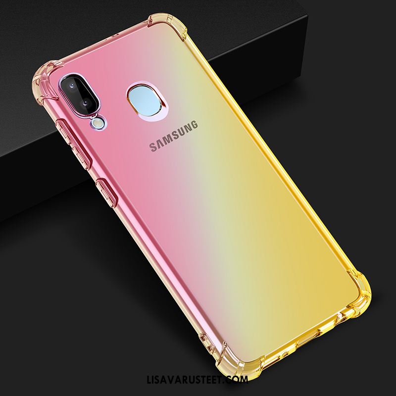 Samsung Galaxy M20 Kuoret Sininen Kaltevuus Puhelimen Kuori Kotelo Alennus