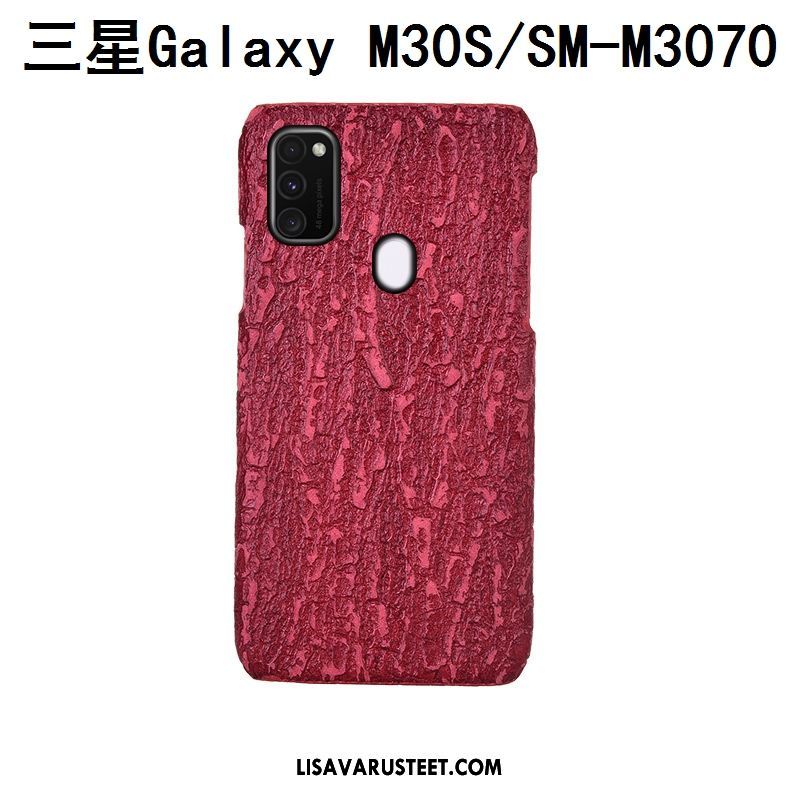 Samsung Galaxy M30s Kuoret Aito Nahka Ylellisyys Puu Puhelimen Tila Verkossa