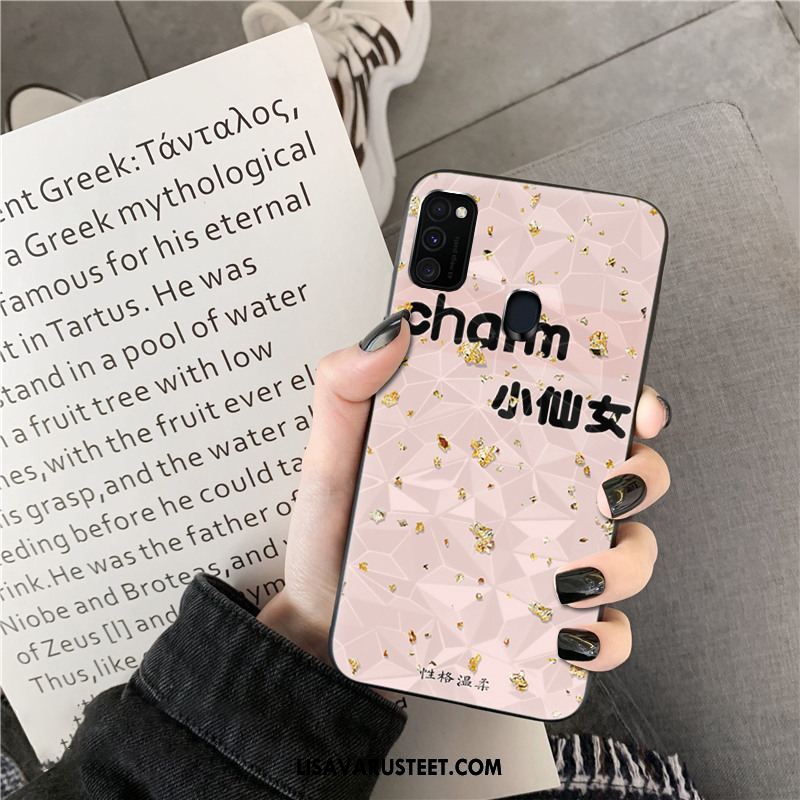 Samsung Galaxy M30s Kuoret Puhelimen Persoonallisuus Valkoinen Rakastunut Silikoni Kuori Halvat