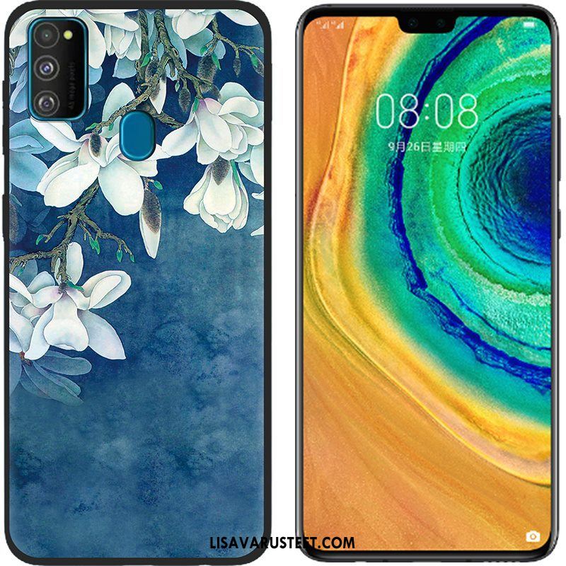 Samsung Galaxy M30s Kuoret Suojaus Silikoni Pehmeä Neste Sarjakuva Kotelo Halvat