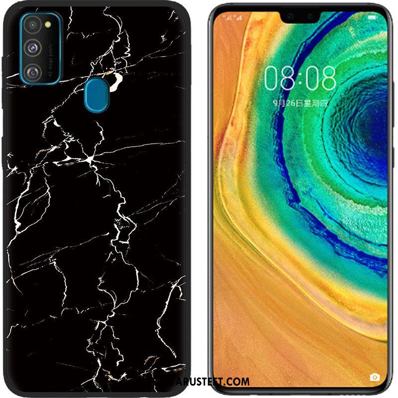 Samsung Galaxy M30s Kuoret Suojaus Silikoni Pehmeä Neste Sarjakuva Kotelo Halvat