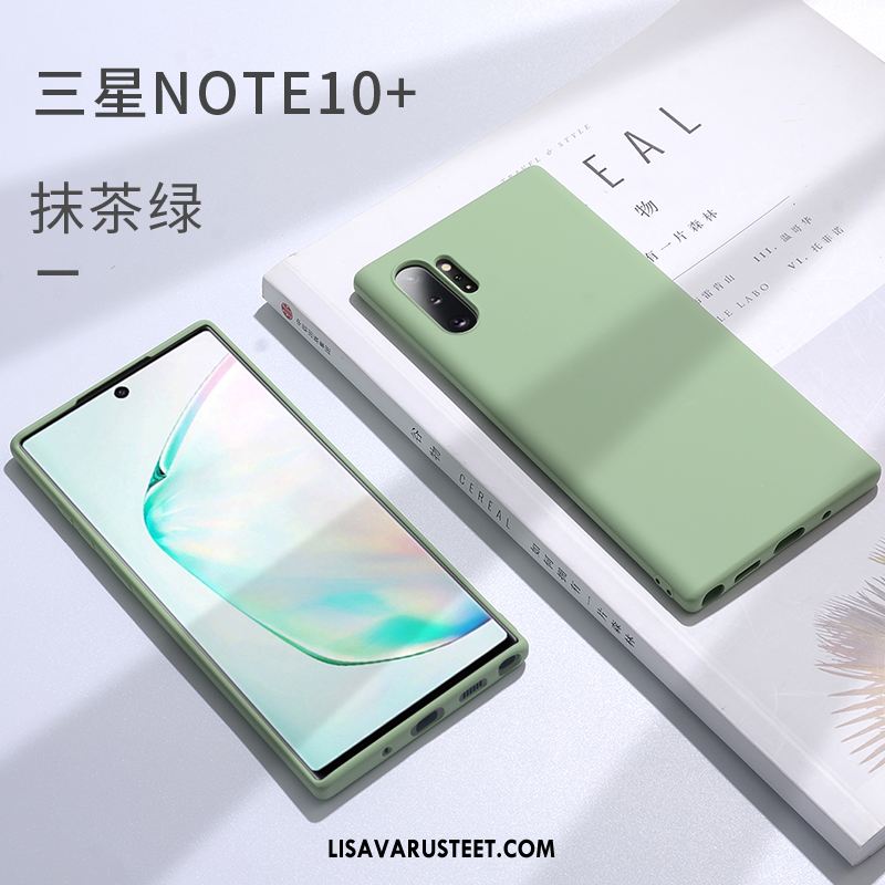 Samsung Galaxy Note 10+ Kuoret Sininen Suojaus Ultra Puhelimen Kotelo Osta