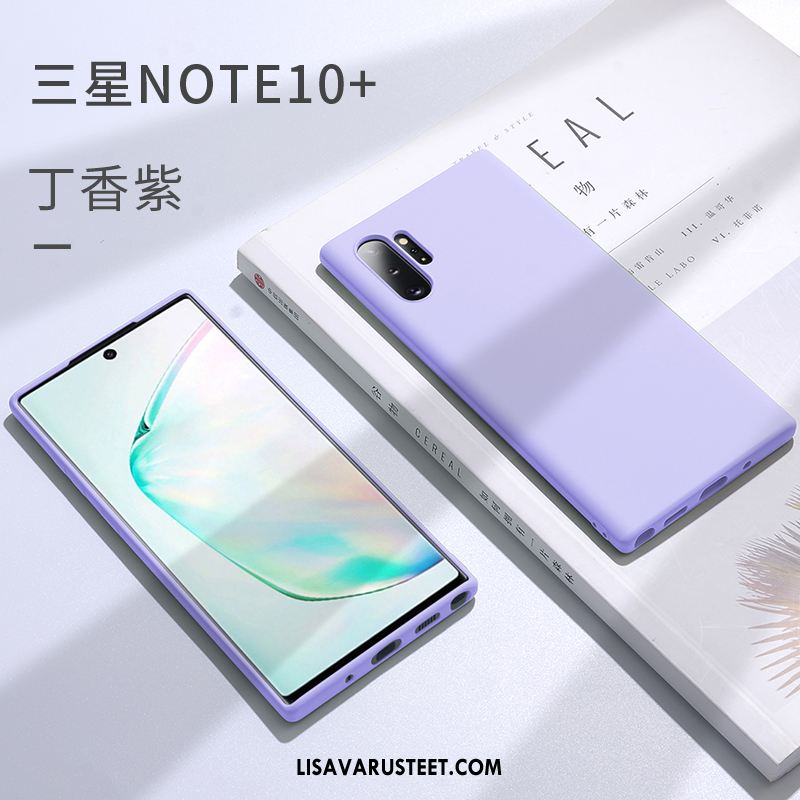 Samsung Galaxy Note 10+ Kuoret Sininen Suojaus Ultra Puhelimen Kotelo Osta