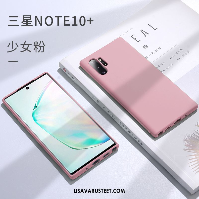 Samsung Galaxy Note 10+ Kuoret Sininen Suojaus Ultra Puhelimen Kotelo Osta