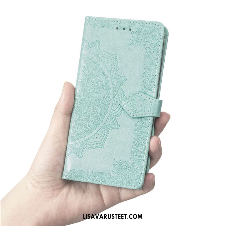 Samsung Galaxy Note 10+ Kuoret Tähti Nahkakotelo Simpukka Violetti Kuori Myynti