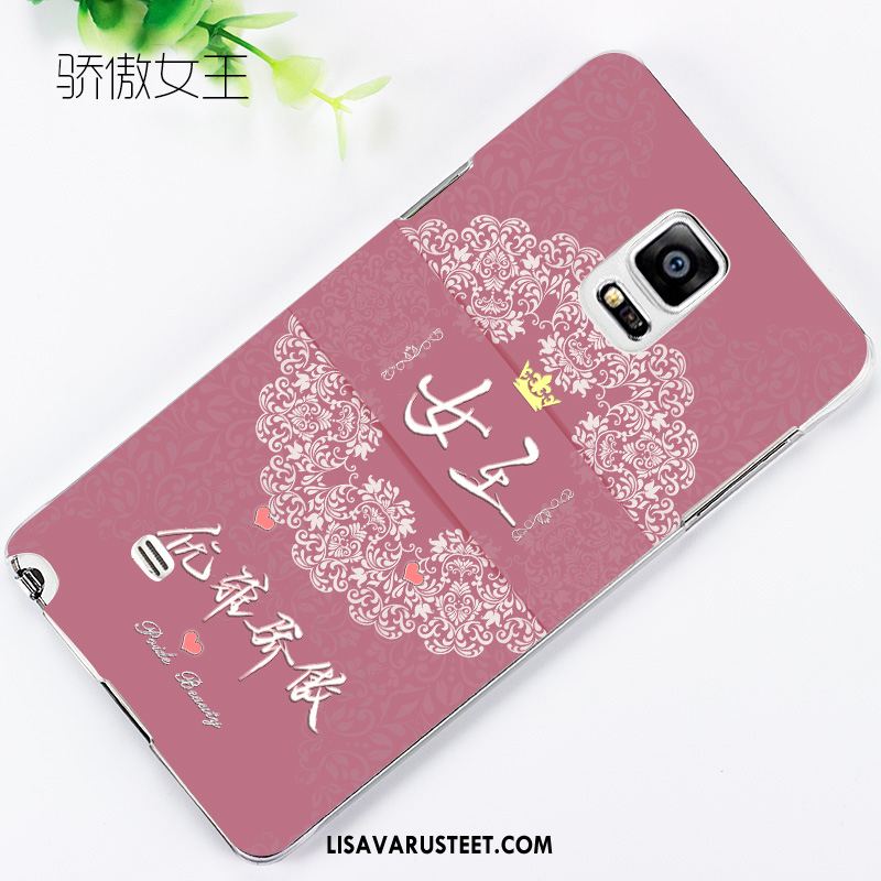Samsung Galaxy Note 4 Kuoret Kohokuviointi Kotelo Puhelimen Kevyt Pesty Suede Kuori Halvat