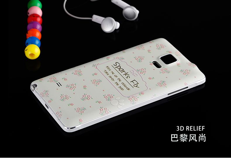 Samsung Galaxy Note 4 Kuoret Kohokuviointi Ultra Monivärinen Kuori Tähti Myynti