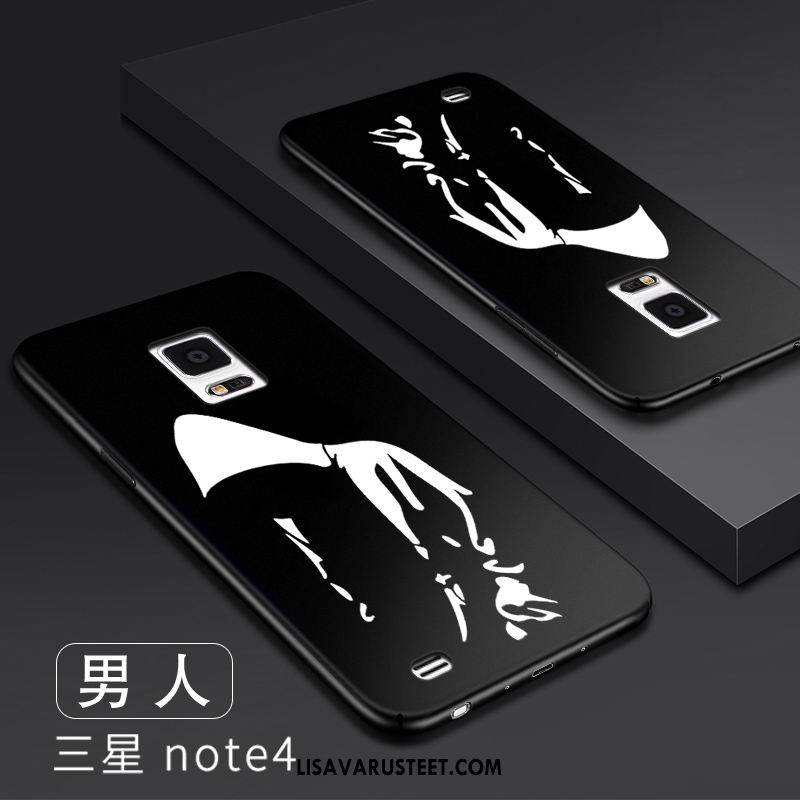 Samsung Galaxy Note 4 Kuoret Luova Sarjakuva Persoonallisuus All Inclusive Pesty Suede Osta