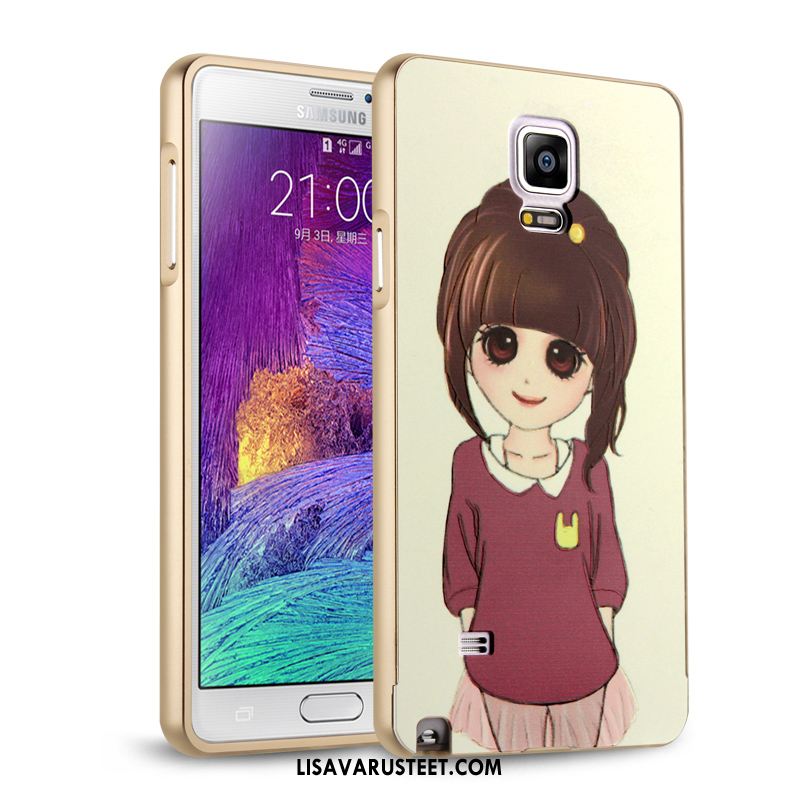 Samsung Galaxy Note 4 Kuoret Puhelimen Musta Suojaus Kuori Kotelo Halpa