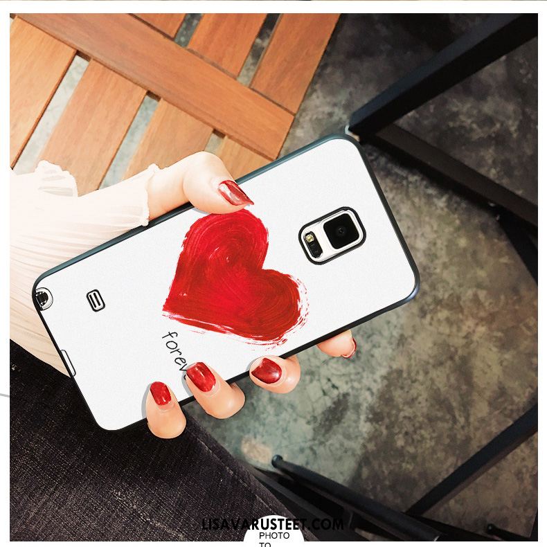 Samsung Galaxy Note 4 Kuoret Silikoni Tähti Rakkaus Persoonallisuus Valkoinen Osta