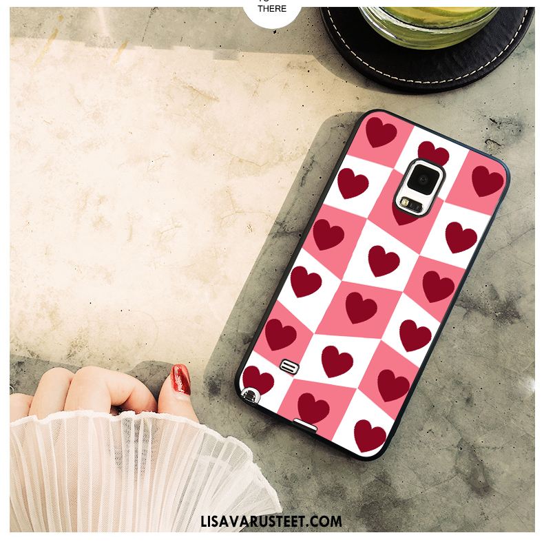 Samsung Galaxy Note 4 Kuoret Silikoni Tähti Rakkaus Persoonallisuus Valkoinen Osta