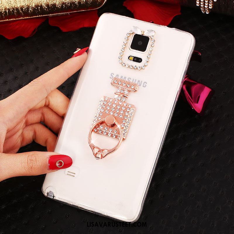 Samsung Galaxy Note 4 Kuoret Suojaus Puhelimen Rhinestone Inlay Ylellisyys Ohut Osta