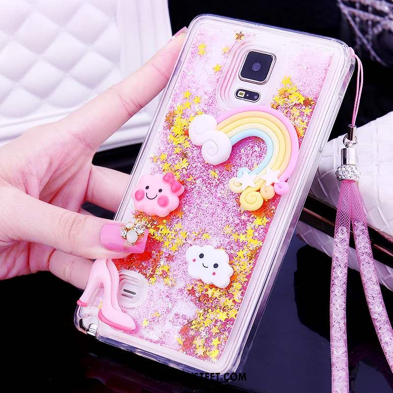 Samsung Galaxy Note 4 Kuoret Tähti Silikoni Kuori Strassi Suojaus Halpa