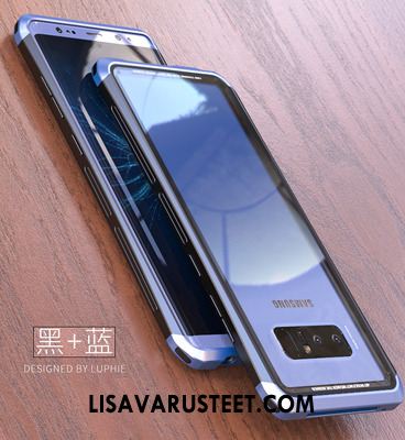 Samsung Galaxy Note 8 Kuoret All Inclusive Murtumaton Violetti Takakansi Kehys Halpa
