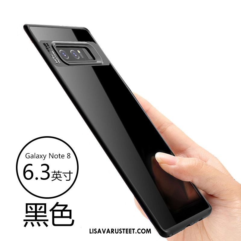 Samsung Galaxy Note 8 Kuoret Läpinäkyvä Uusi Silikoni Murtumaton Suojaus Myynti