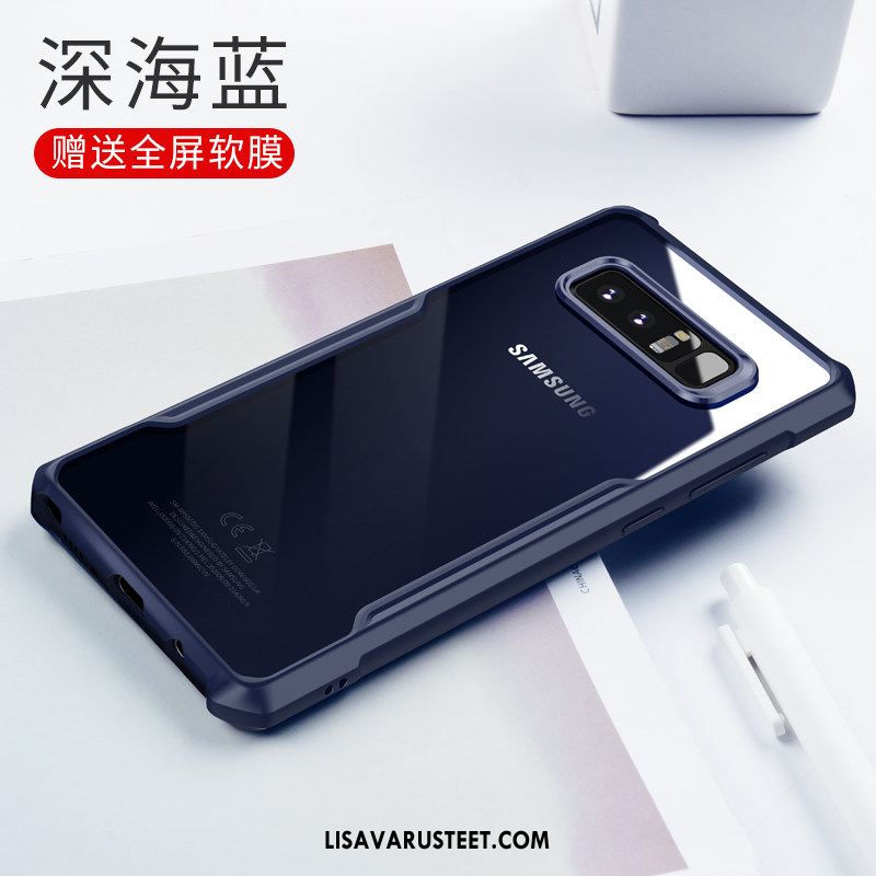 Samsung Galaxy Note 8 Kuoret Murtumaton Pesty Suede Suupaltti Luova Säteilevä Kuori Myynti