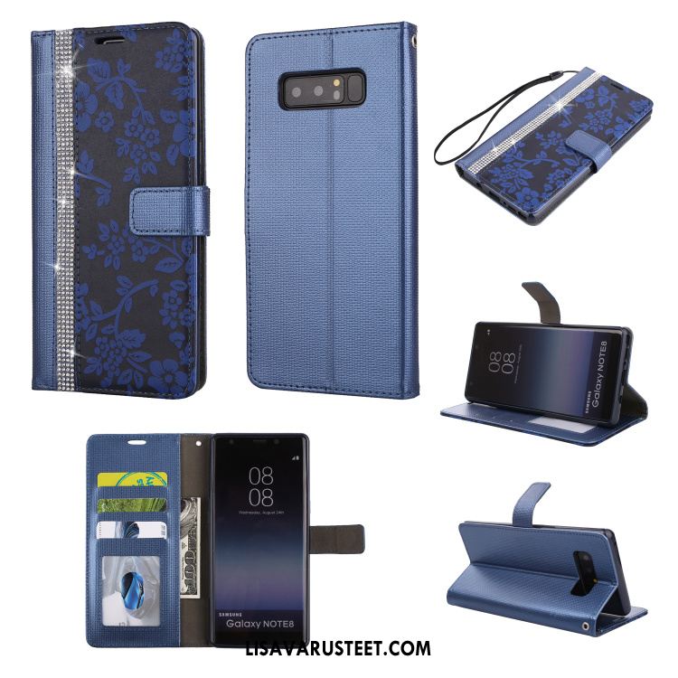 Samsung Galaxy Note 8 Kuoret Murtumaton Tähti Silikoni Nahkakotelo Simpukka Tarjous
