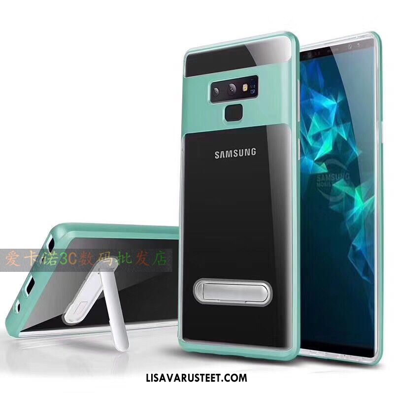 Samsung Galaxy Note 9 Kuoret Silikoni Tuki Kotelo Läpinäkyvä Kuori Verkossa
