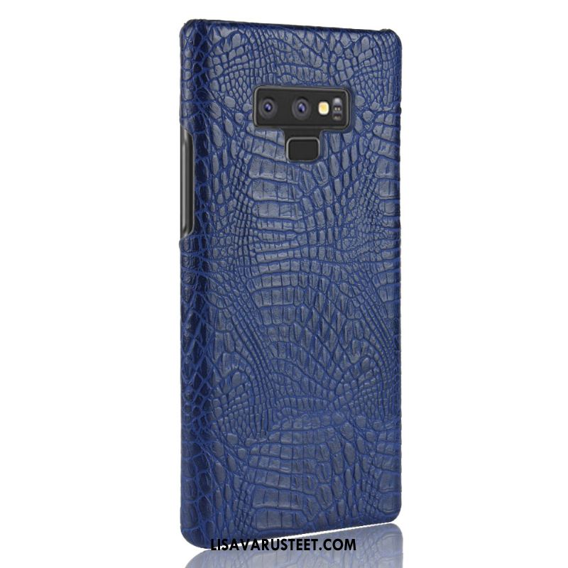 Samsung Galaxy Note 9 Kuoret Tähti Suojaus Krokotiili Nahka Kukkakuvio Osta
