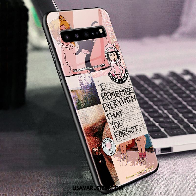 Samsung Galaxy S10 5g Kuoret Kuori Puhelimen All Inclusive Vihreä Lasi Osta