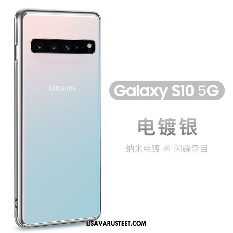 Samsung Galaxy S10 5g Kuoret Puhelimen Kotelo Läpinäkyvä Suojaus Murtumaton Halpa