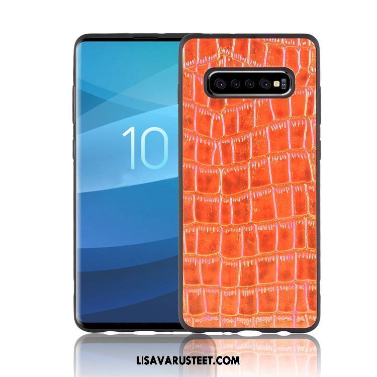 Samsung Galaxy S10 Kuoret Kotelo Musta Tähti Puhelimen Murtumaton Verkossa