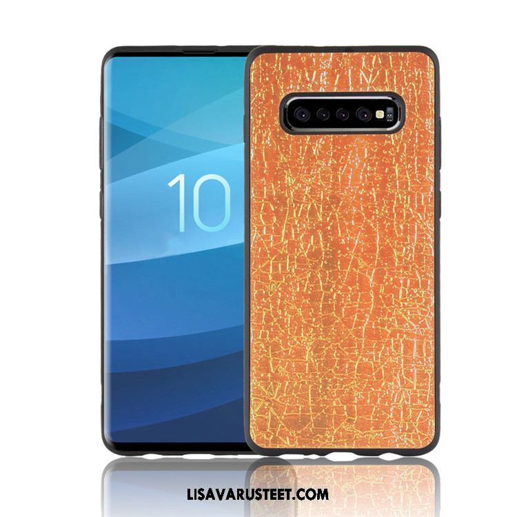 Samsung Galaxy S10 Kuoret Kotelo Musta Tähti Puhelimen Murtumaton Verkossa