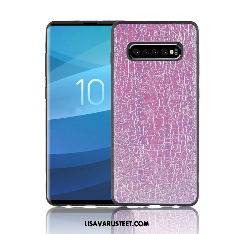 Samsung Galaxy S10 Kuoret Kotelo Musta Tähti Puhelimen Murtumaton Verkossa