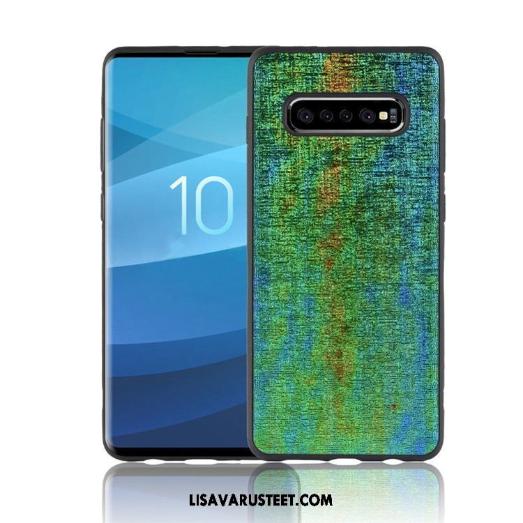 Samsung Galaxy S10 Kuoret Kotelo Musta Tähti Puhelimen Murtumaton Verkossa