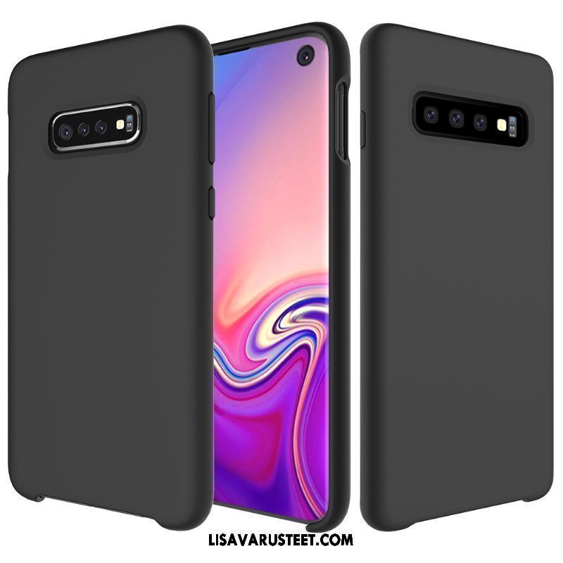 Samsung Galaxy S10 Kuoret Murtumaton Punainen Puhelimen Kuori Yksinkertainen Osta