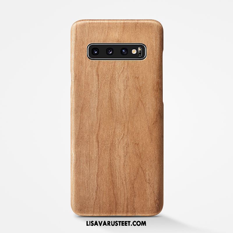 Samsung Galaxy S10+ Kuoret Ohut Kotelo Pesty Suede Kuori Ultra Osta