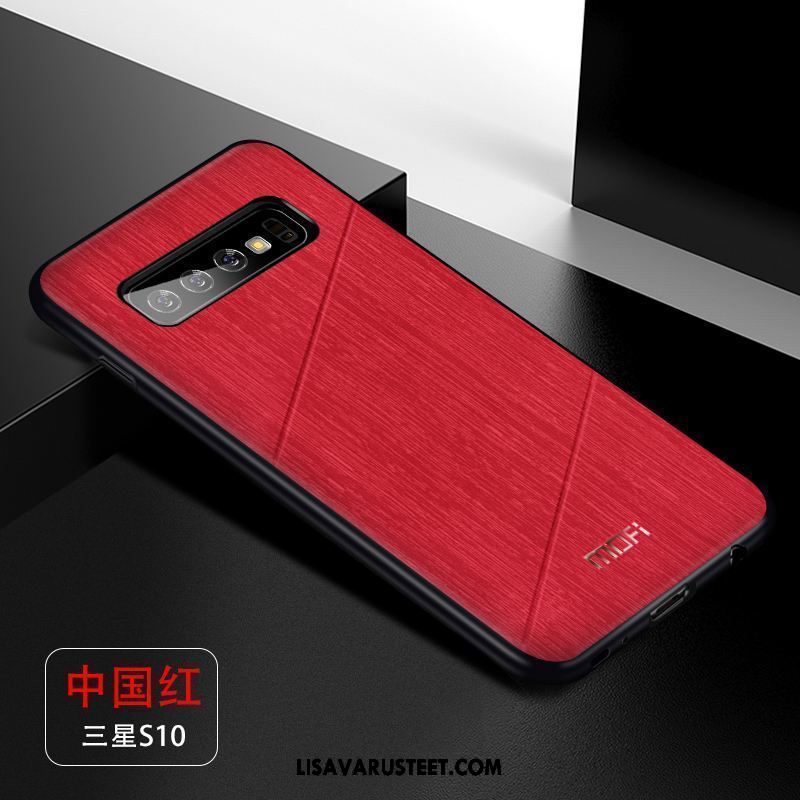 Samsung Galaxy S10 Kuoret Pehmeä Neste Net Red Nahka Ultra Ylellisyys Kuori Myynti