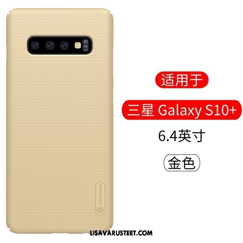 Samsung Galaxy S10+ Kuoret Puhelimen Murtumaton Kulta Kotelo Suojaus Kuori Verkossa