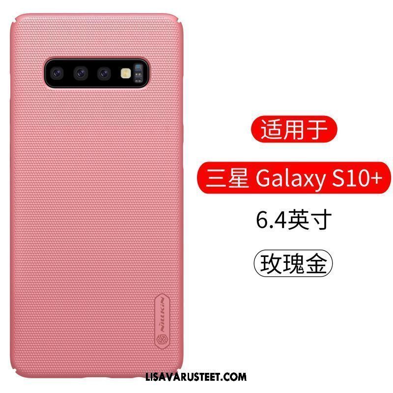 Samsung Galaxy S10+ Kuoret Puhelimen Murtumaton Kulta Kotelo Suojaus Kuori Verkossa