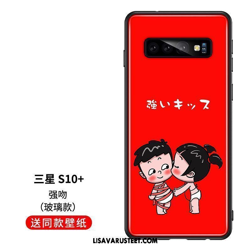 Samsung Galaxy S10+ Kuoret Silikoni Kotelo Persoonallisuus Puhelimen Kuori Halvat