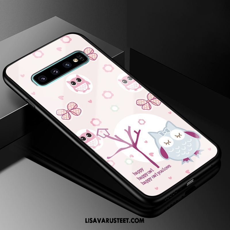 Samsung Galaxy S10 Kuoret Silikoni Murtumaton Sarjakuva Vihreä Kotelo Kuori Verkossa